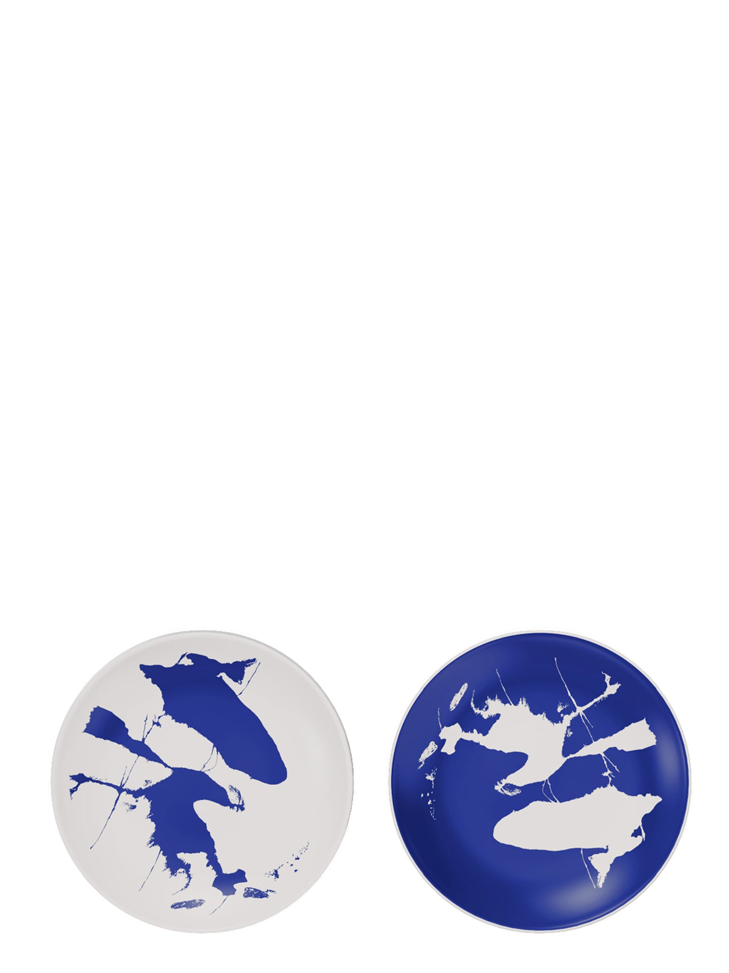 'Le Monde de Charlotte Perriand Neige' 2 service plate set ⌀ 33 cm Plates