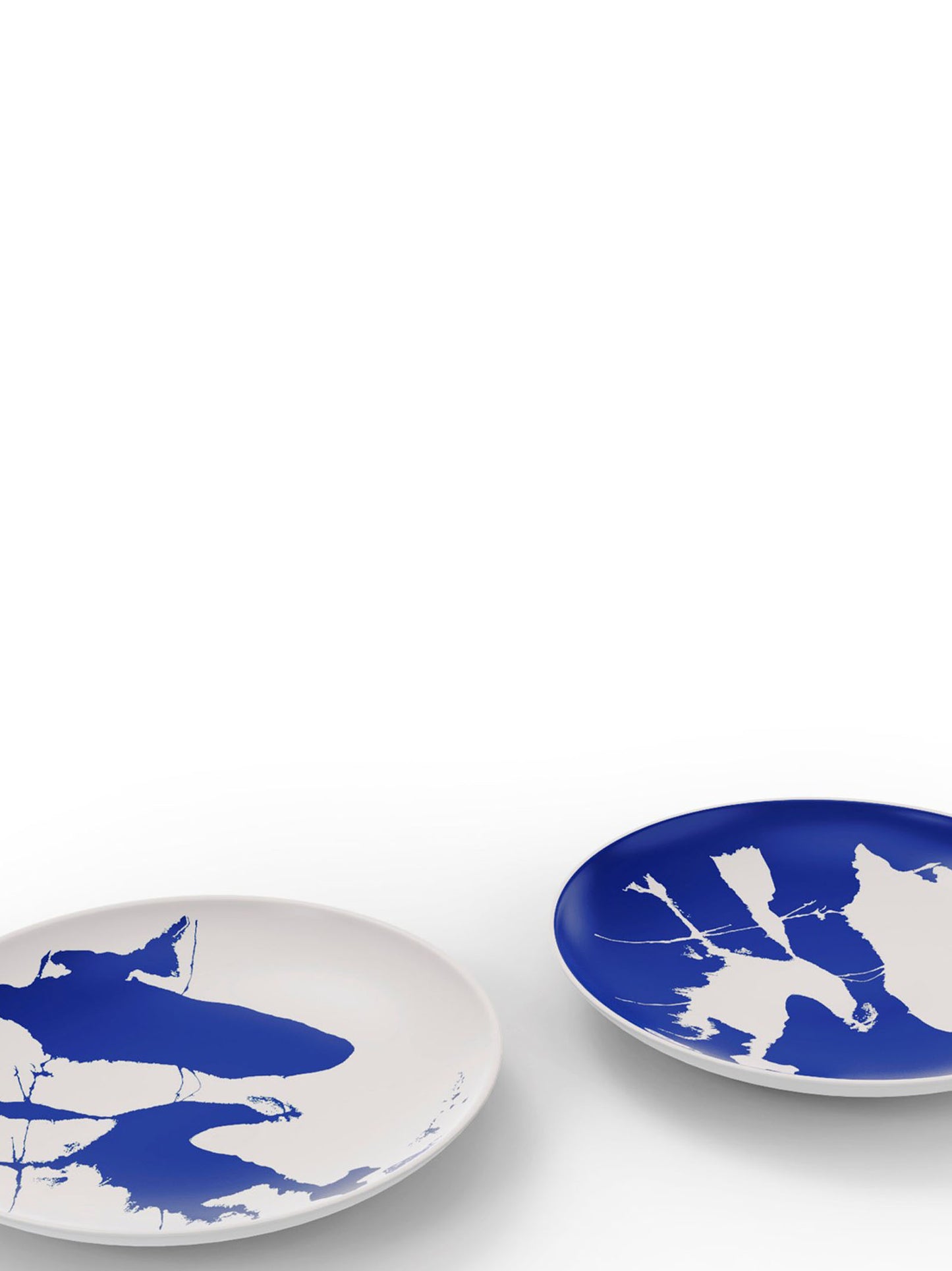 'Le Monde de Charlotte Perriand Neige' 2 dinner plate set ⌀ 27 cm Plates