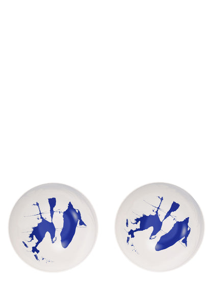 'Le Monde de Charlotte Perriand Neige' 2 soup plate set ⌀ 20 cm Plates