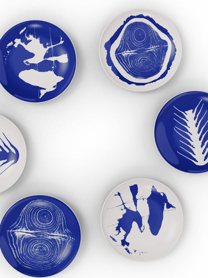 'Le Monde de Charlotte Perriand Tronc' 2 dessert plate set ⌀ 20,5 cm Plates