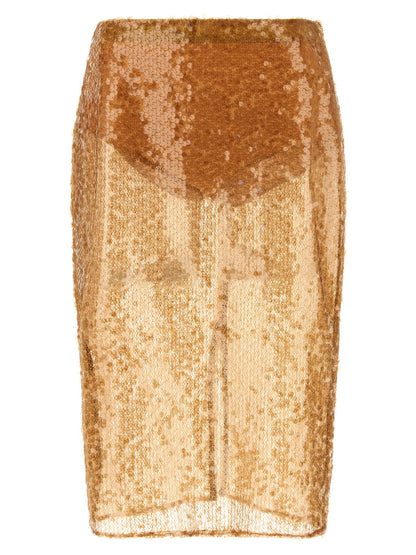 Sequin skirt Skirts