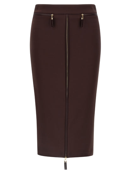 Zip skirt Skirts