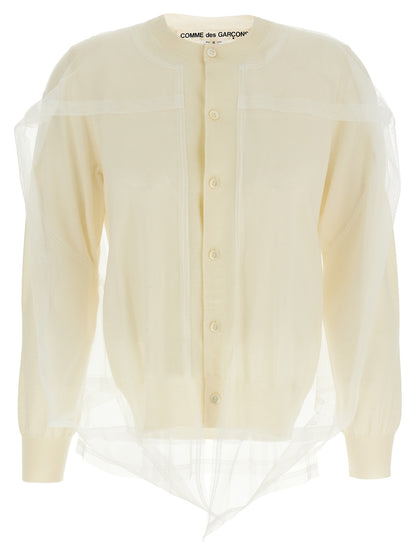 Tulle cardigan Sweater, cardigans