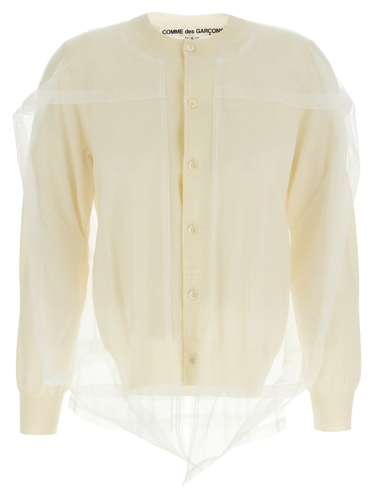 Tulle cardigan Sweater, cardigans