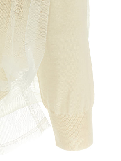 Tulle cardigan Sweater, cardigans