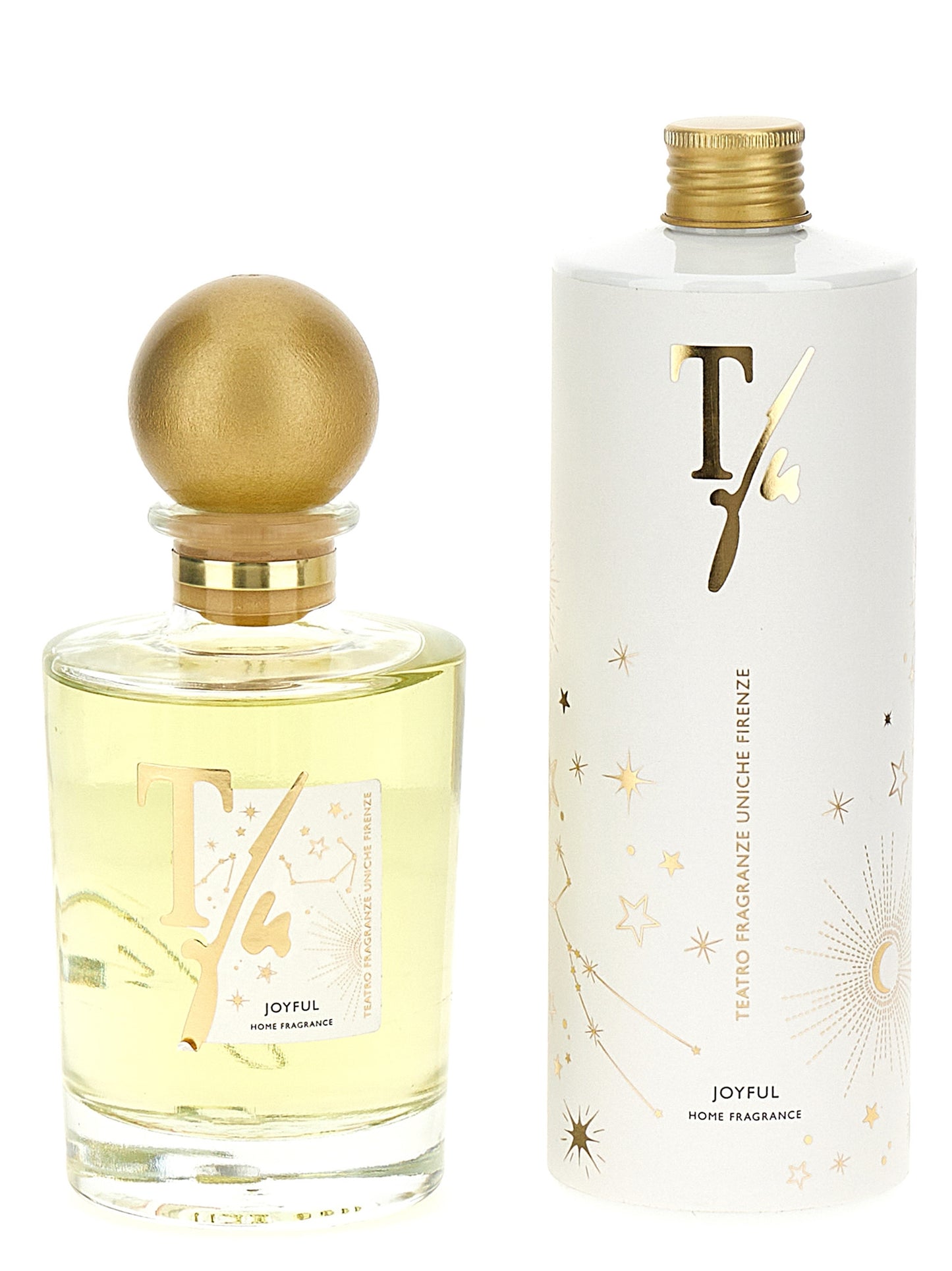 'Gold Tin Box Joyful' gift box Room diffusers