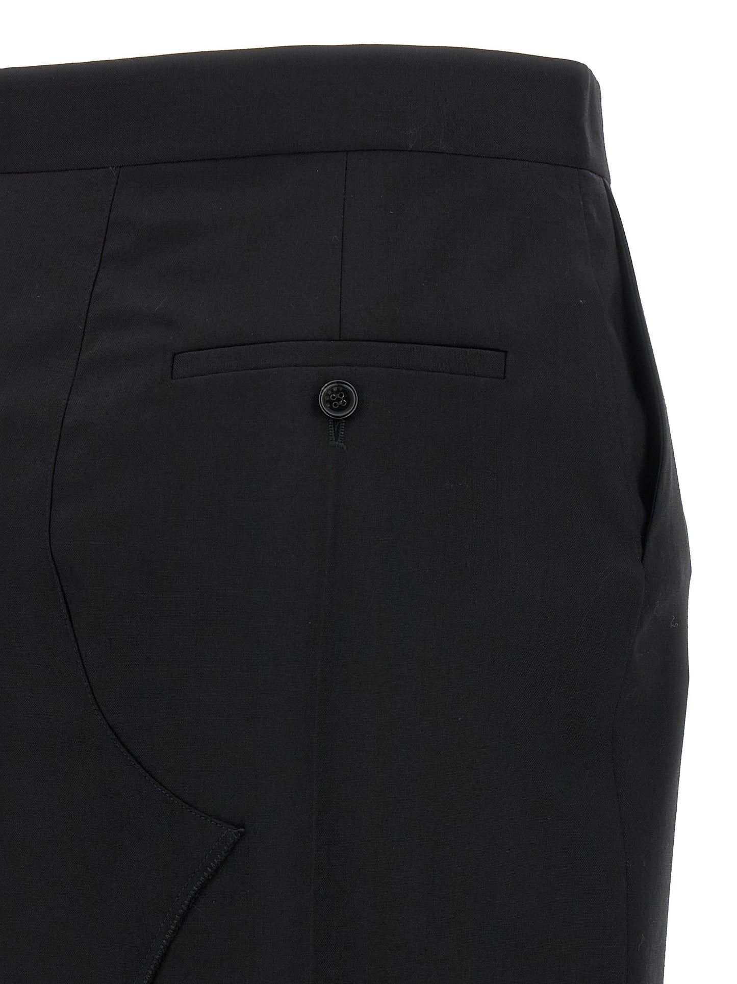Exposed lining skirt Skirts