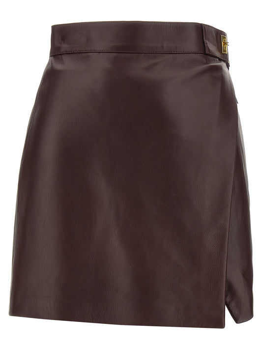Nappa skirt Skirts