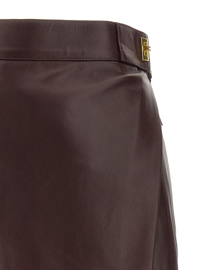 Nappa skirt Skirts