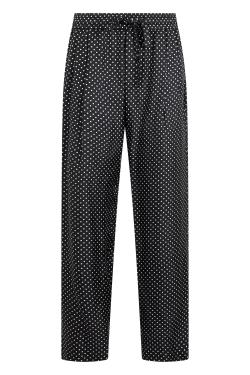 Dolce & Gabbana Polka dot pants with elastic waist