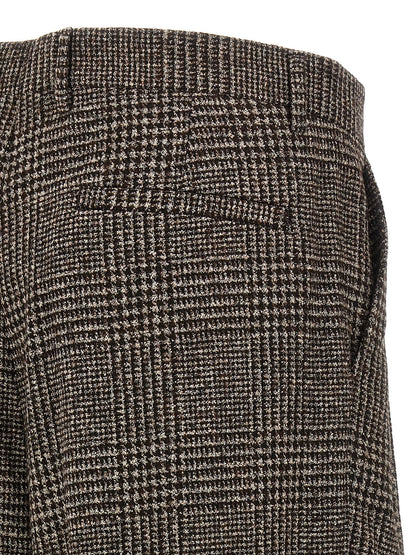 Prince of Wales Wool pants Pants