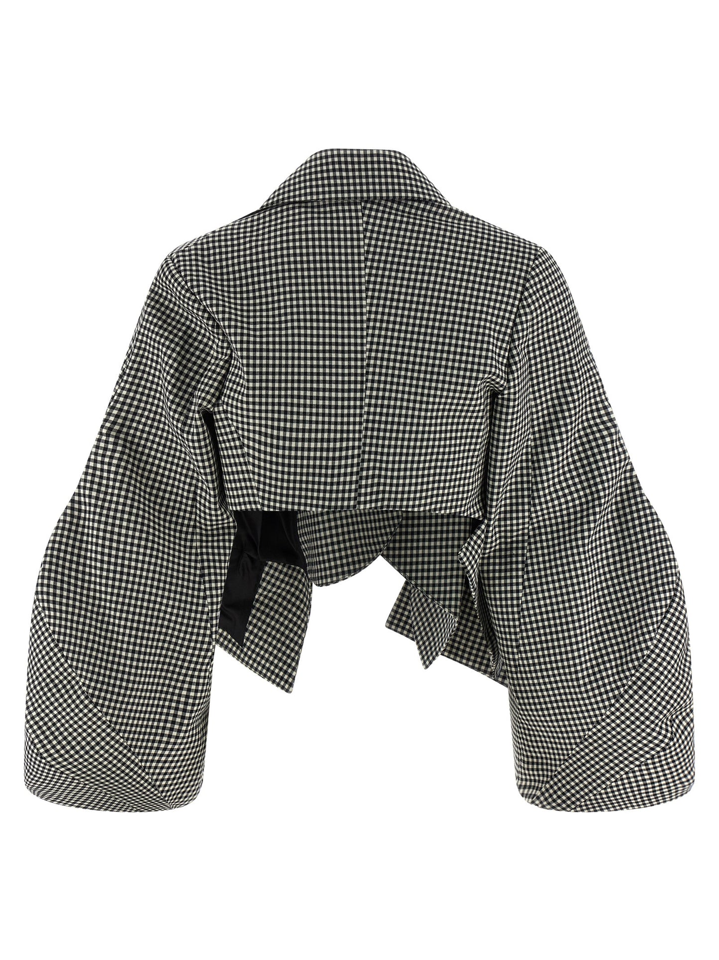 Vichy shrug Sweater, cardigans