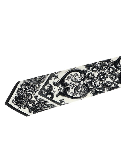 'Maiolica' print tie Ties, papillon