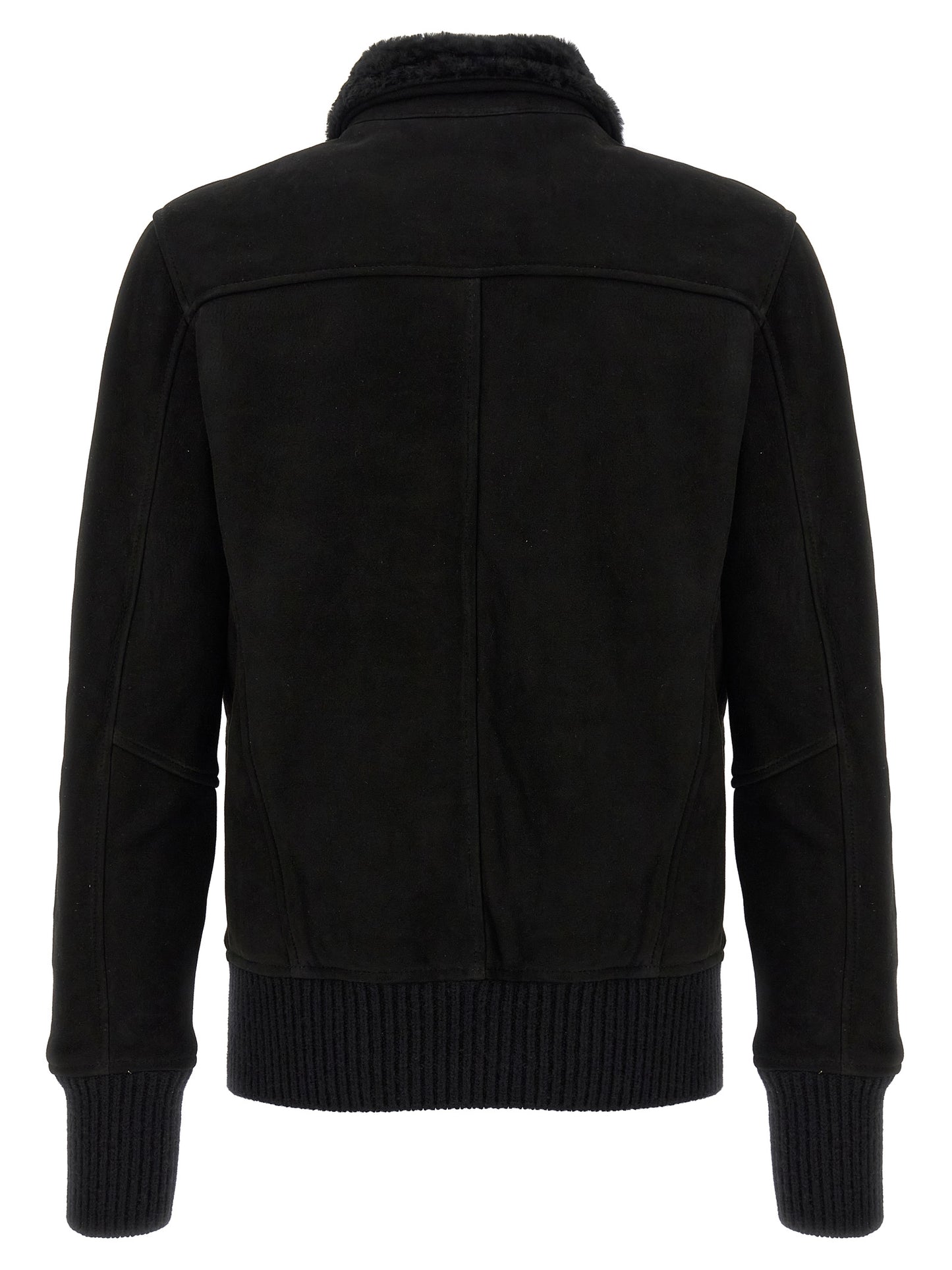 Sheepskin bomber jacket Down jacket, Parka, Casual jackets