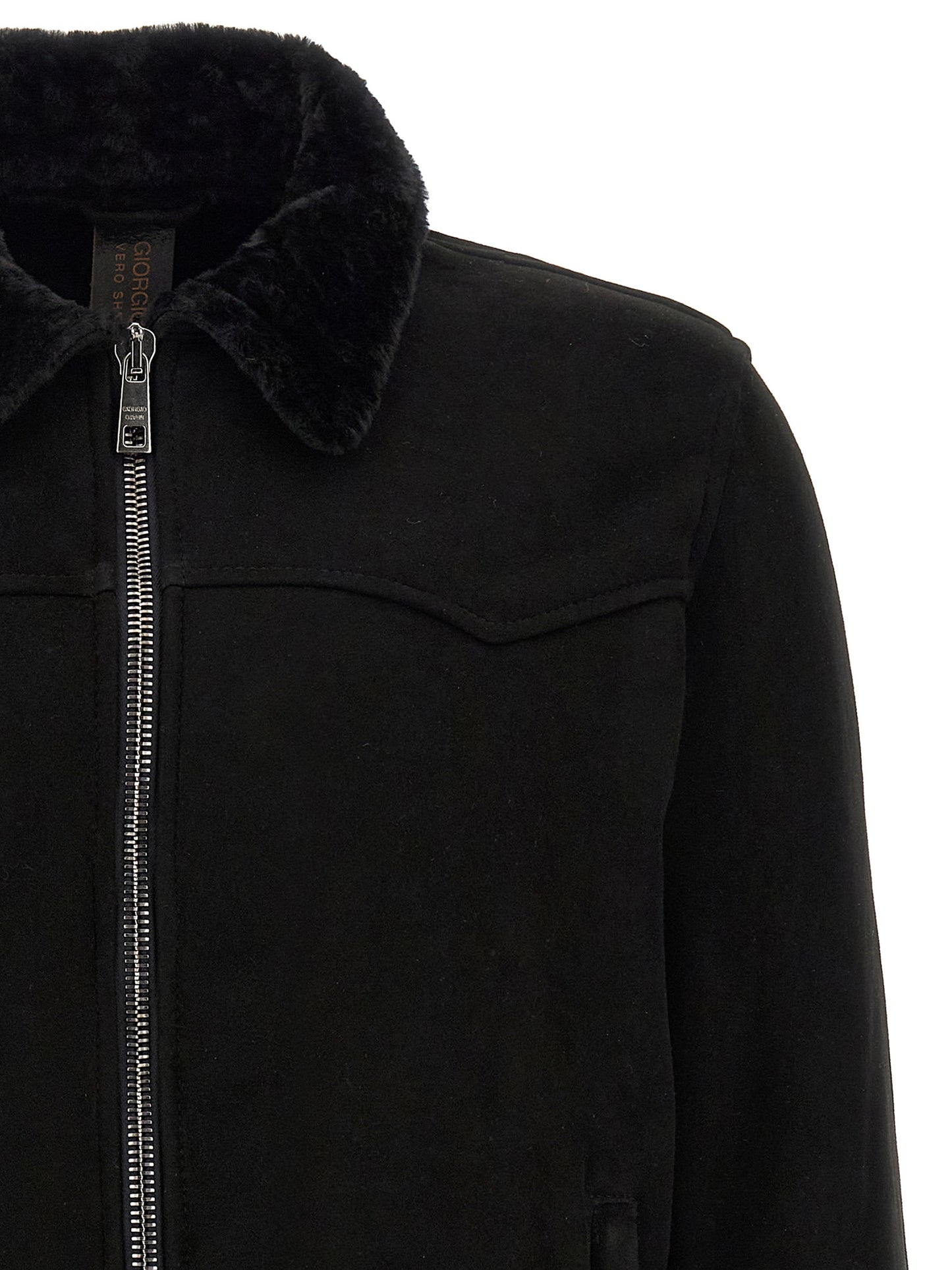 Sheepskin bomber jacket Down jacket, Parka, Casual jackets