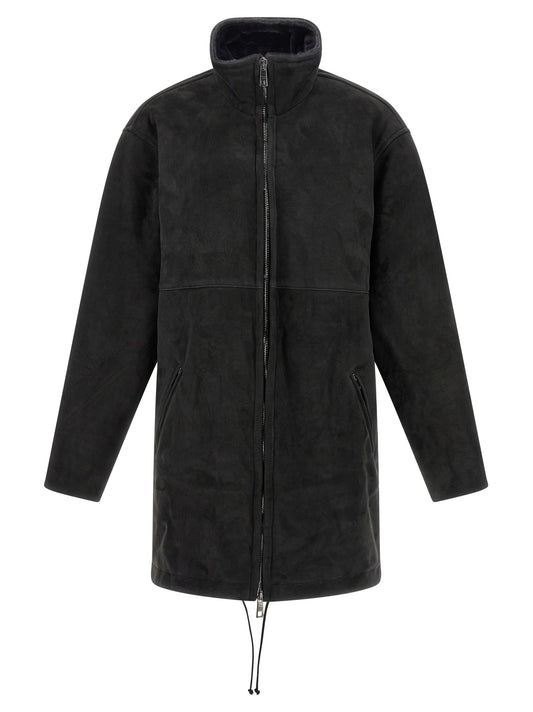 Long sheepskin Down jacket, Parka, Casual jackets