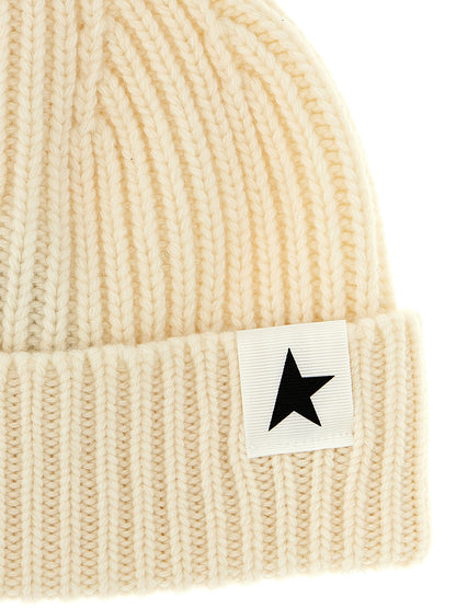 Logo label beanie Hats