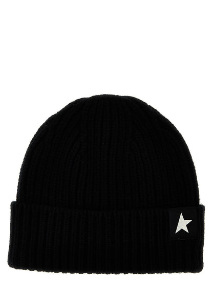 Logo label beanie Hats