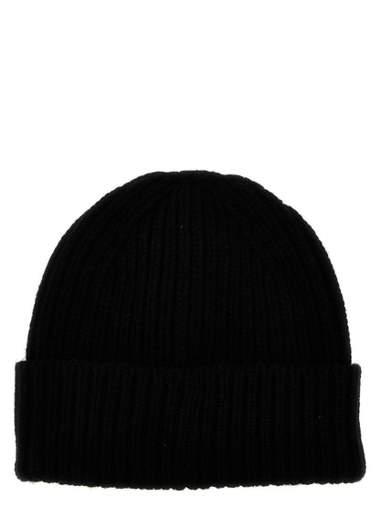 Logo label beanie Hats