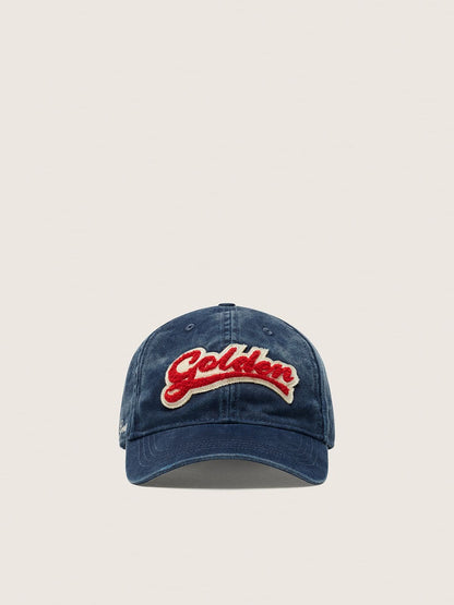 Golden Goose Deluxe Brand Journey baseball cap/ washed cotton