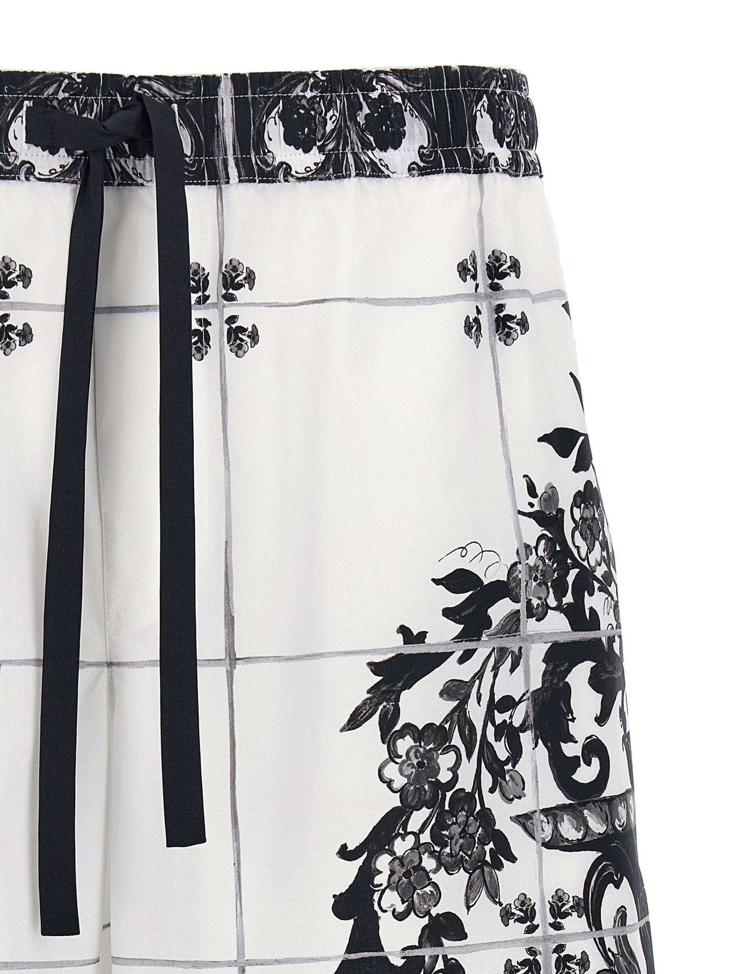 'Maiolica' print bermuda shorts Bermuda, short