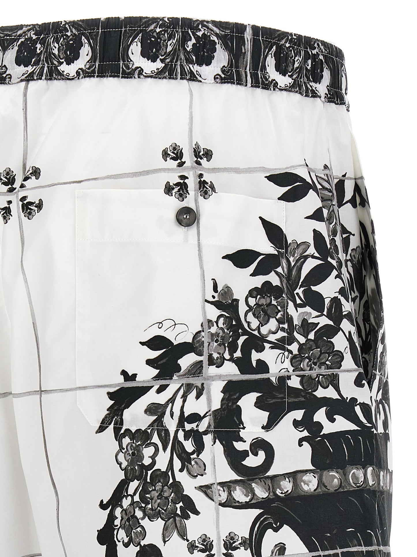 'Maiolica' print bermuda shorts Bermuda, short