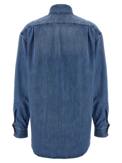 Trompe l'oeil pocket shirt Shirt, blouse