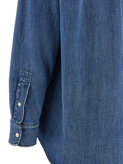 Trompe l'oeil pocket shirt Shirt, blouse