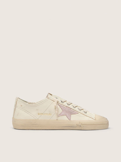 Golden Goose Deluxe Brand V-star 2 nappa upper rubber toe suede star