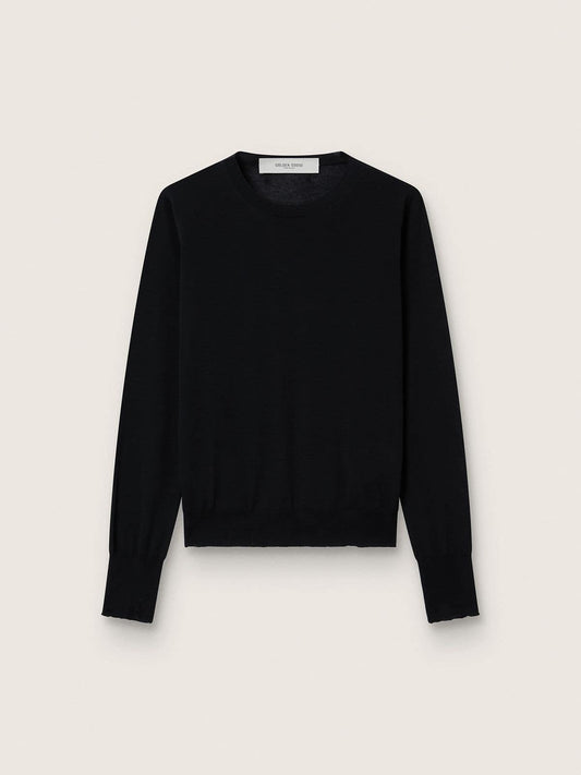 Golden Goose Sweater with round neck in wool