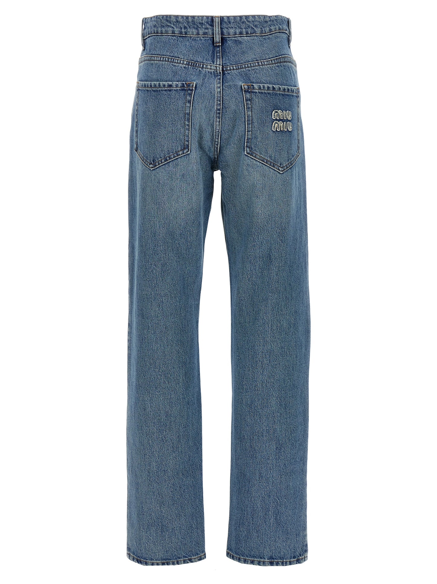 Logo embroidery jeans Jeans