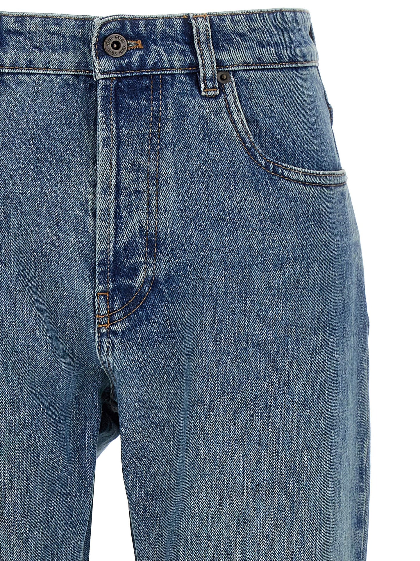 Logo embroidery jeans Jeans