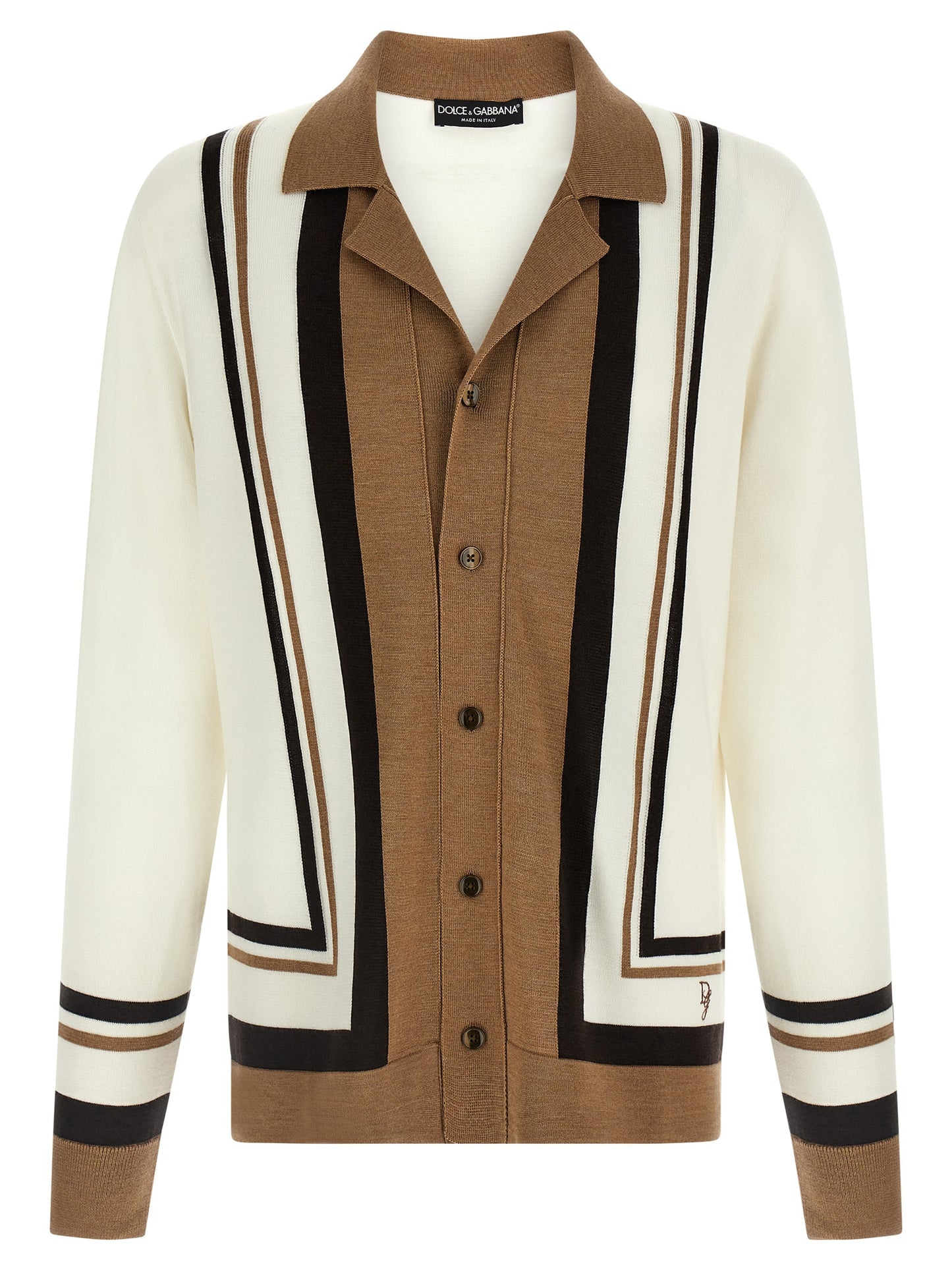 Logo embroidery cardigan Sweater, cardigans