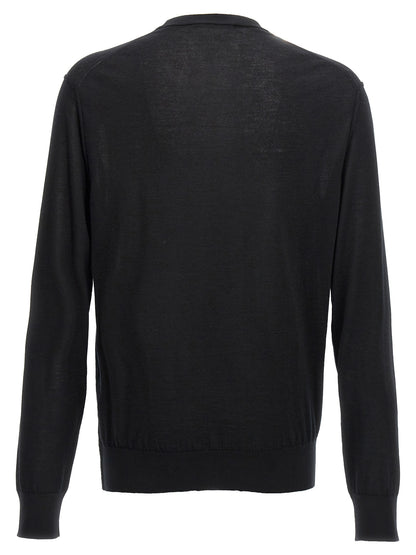 Logo embroidery sweater Sweater, cardigans
