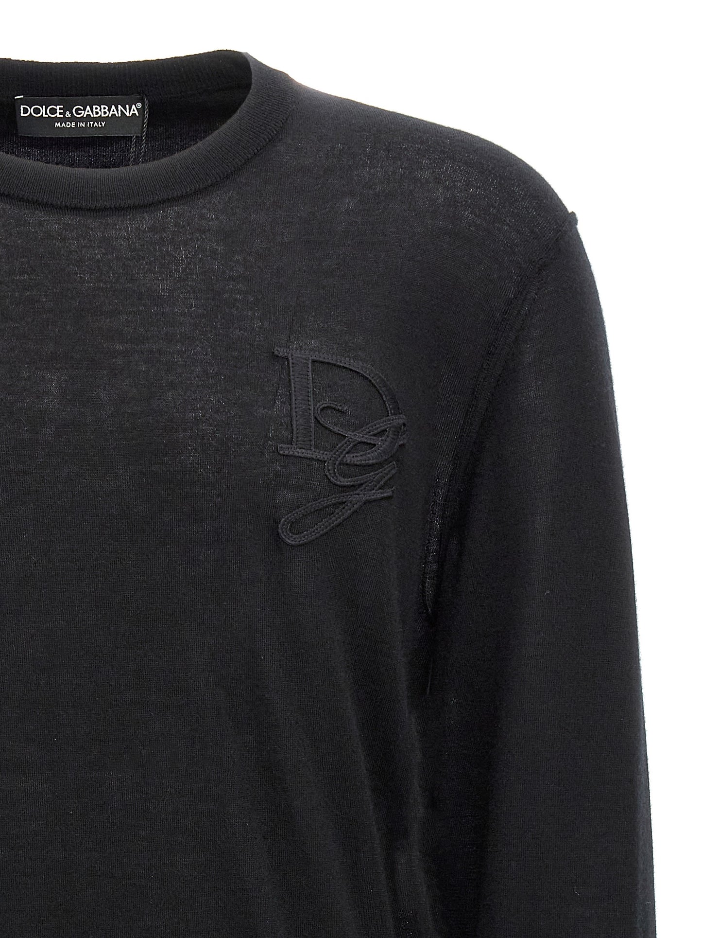 Logo embroidery sweater Sweater, cardigans