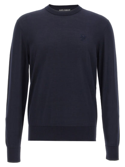 Logo embroidery sweater Sweater, cardigans