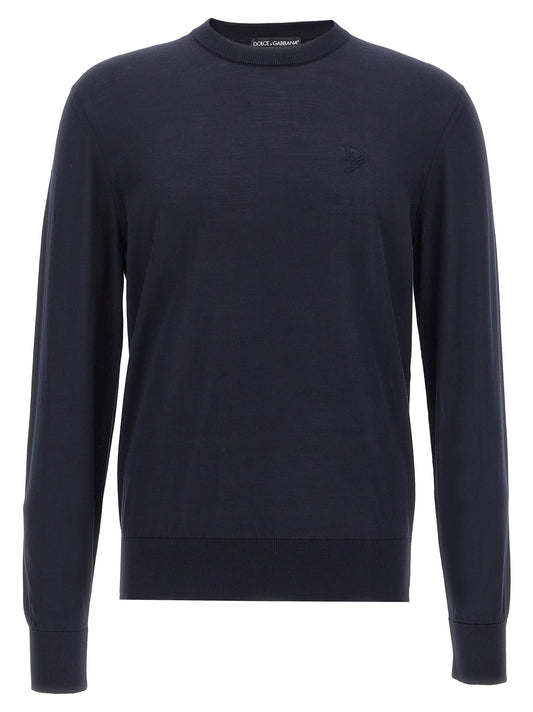 Logo embroidery sweater Sweater, cardigans