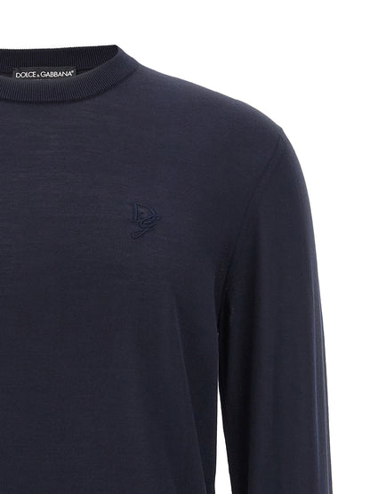 Logo embroidery sweater Sweater, cardigans