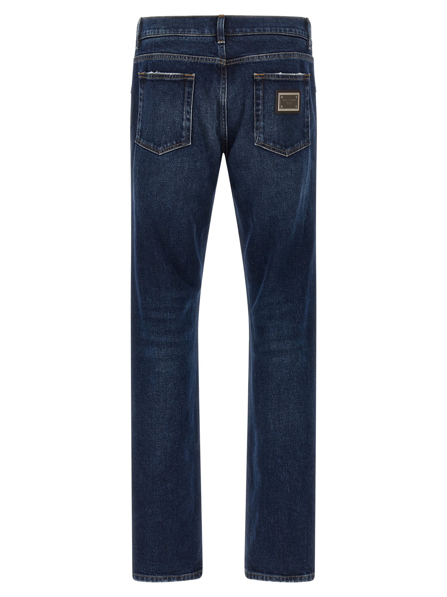 Logo plaque jeans Jeans