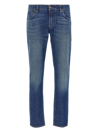 Logo embroidery jeans Jeans