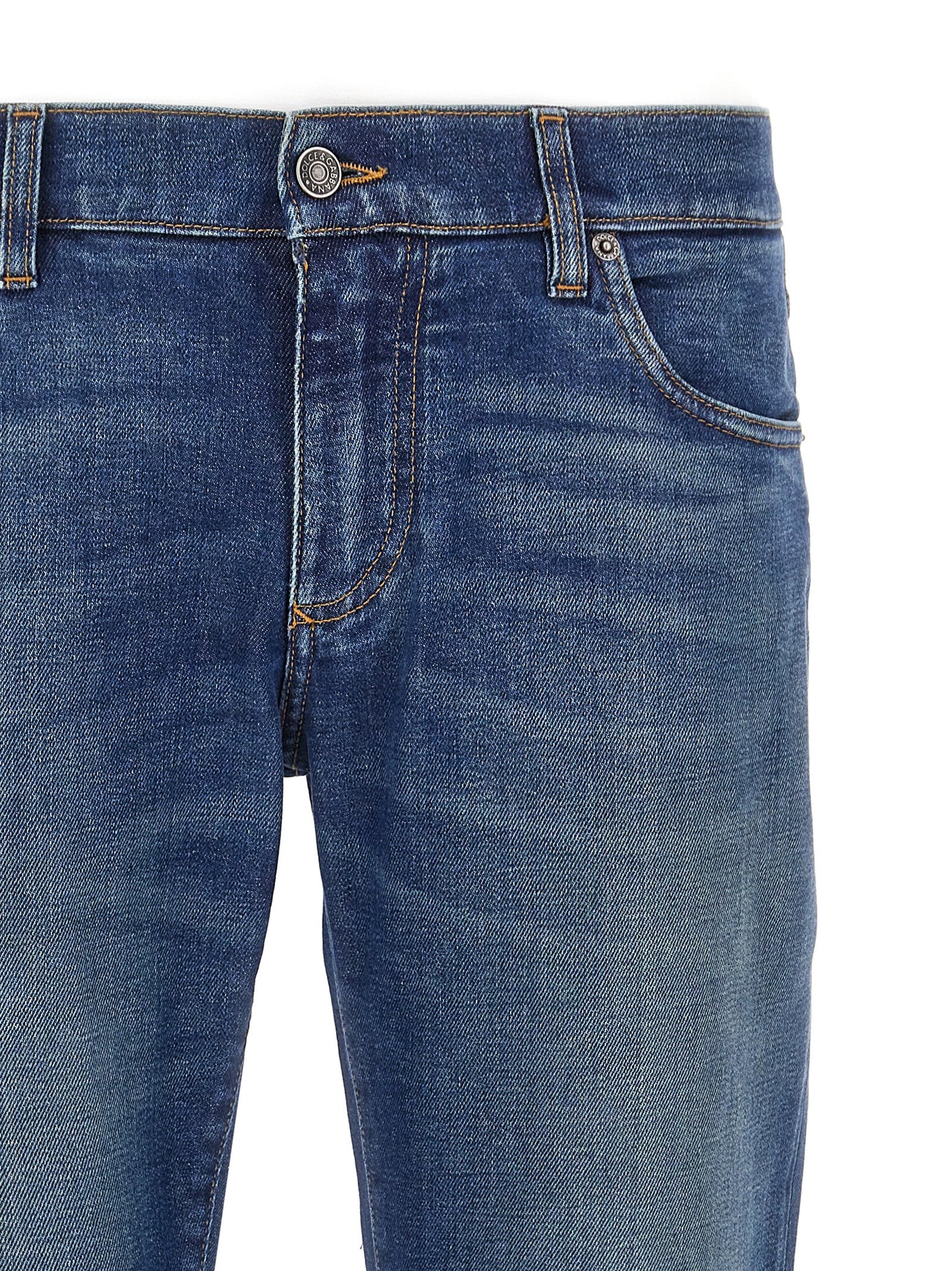 Logo embroidery jeans Jeans