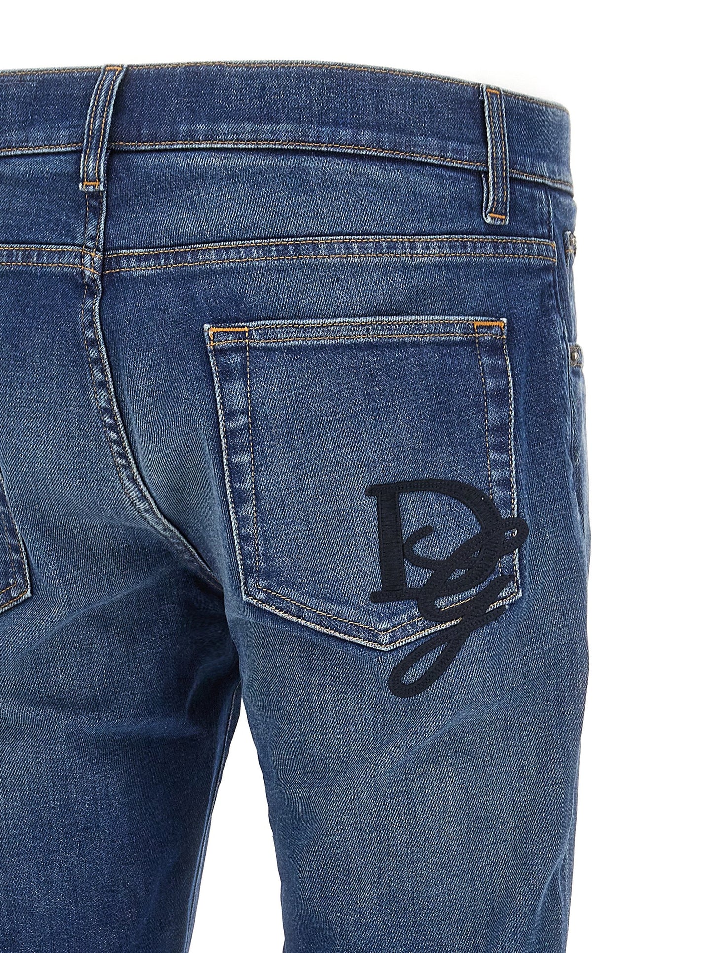 Logo embroidery jeans Jeans