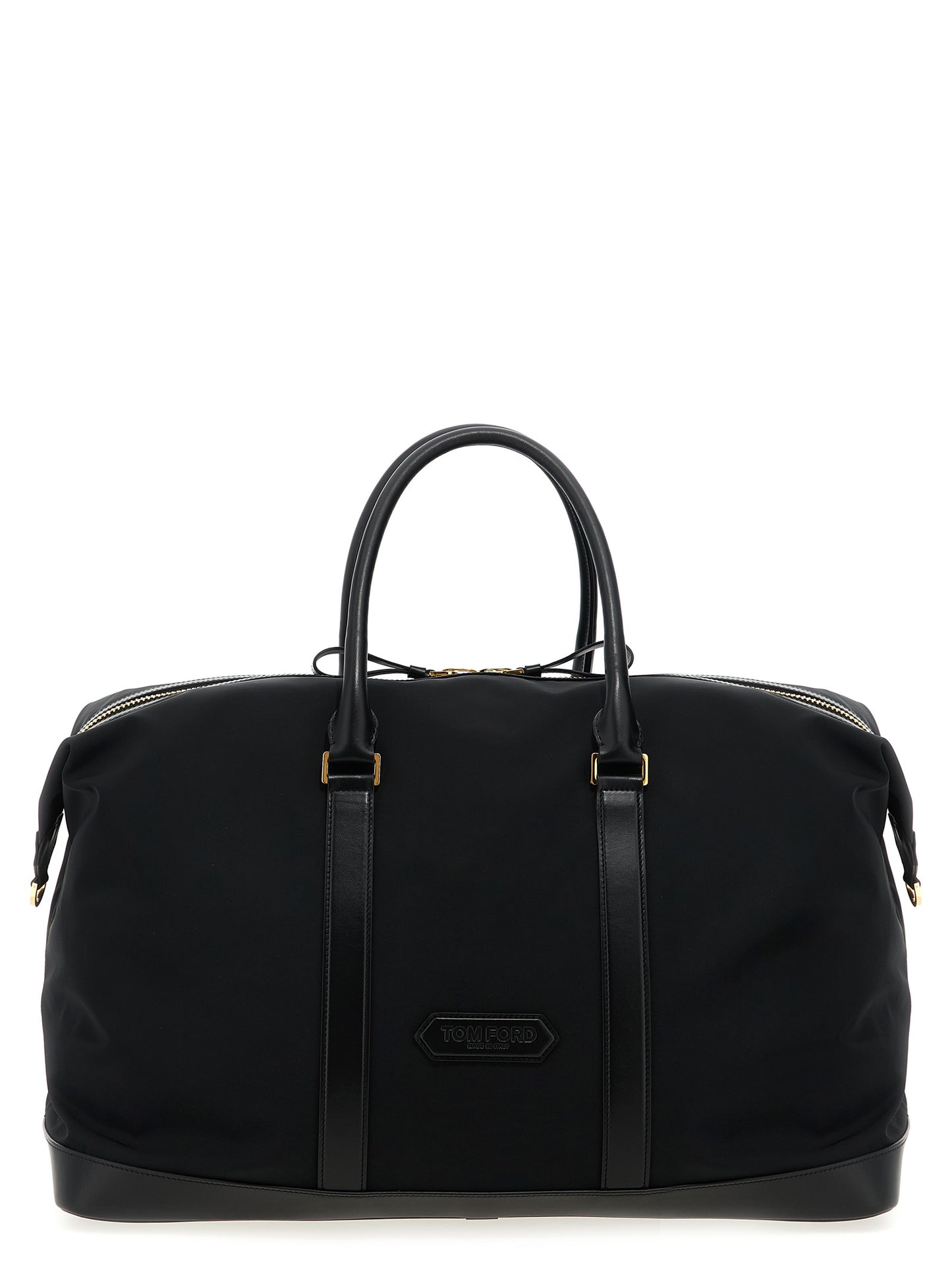Leather details travel bag Lifestyle