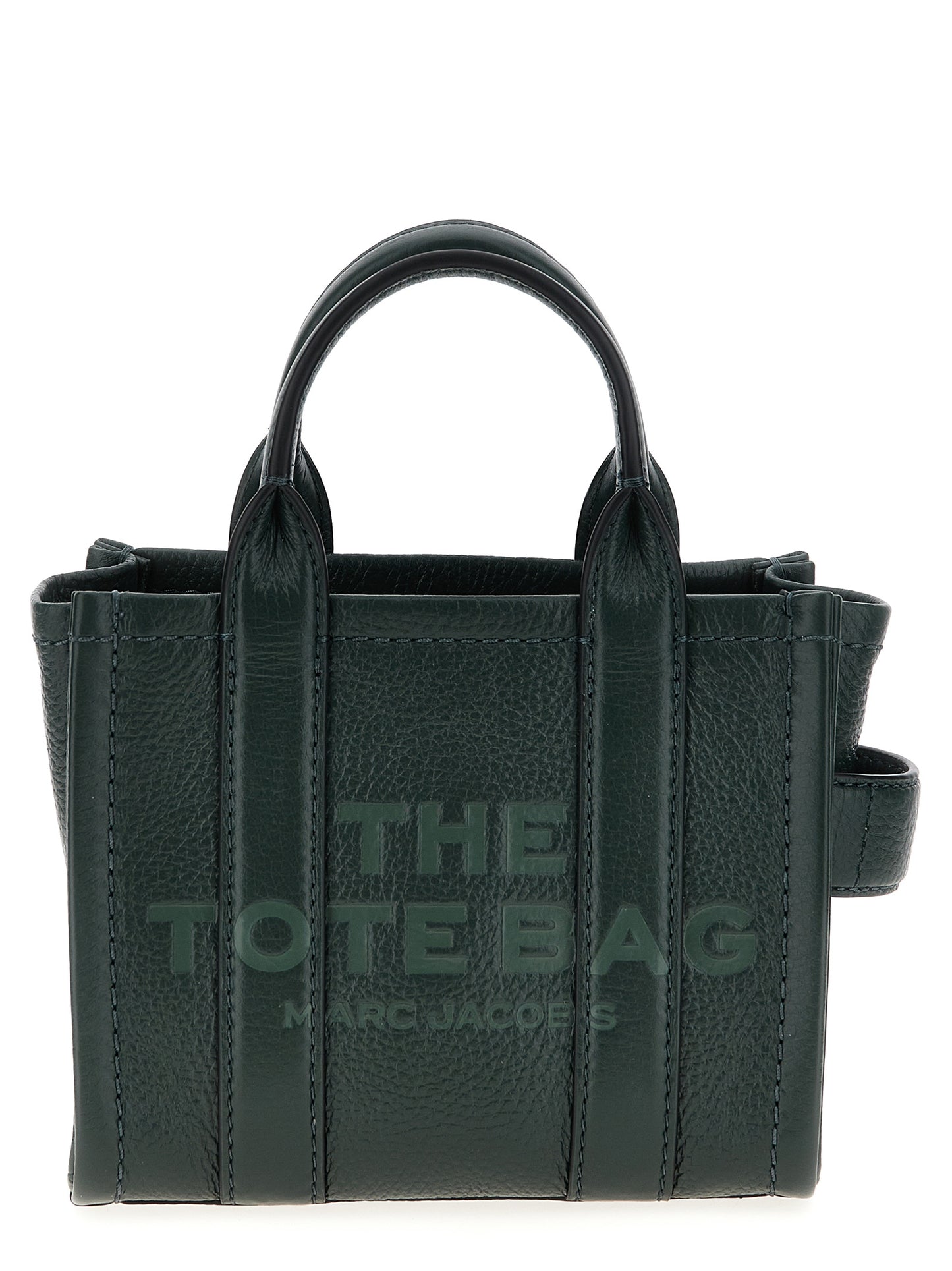 Shopping 'The Leather Micro Tote' Tote bag