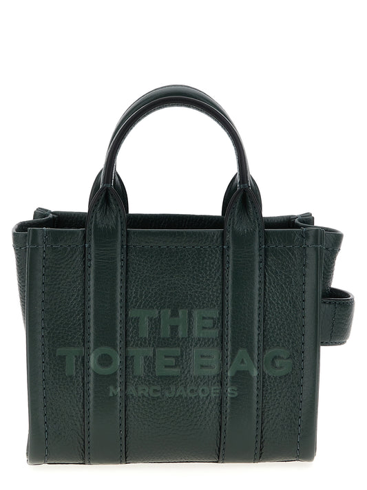 Shopping 'The Leather Micro Tote' Tote bag