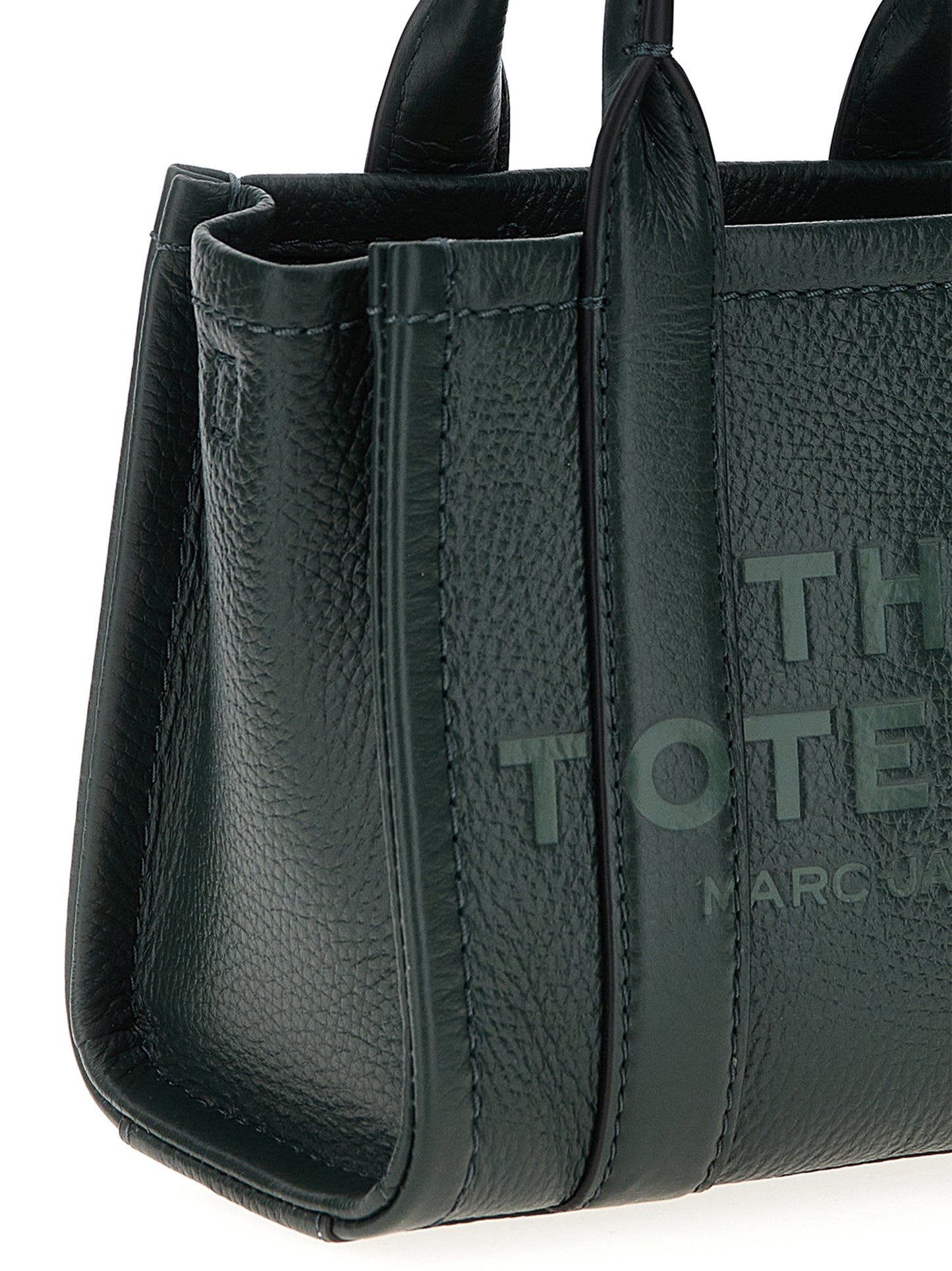 Shopping 'The Leather Micro Tote' Tote bag