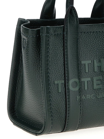 Shopping 'The Leather Micro Tote' Tote bag