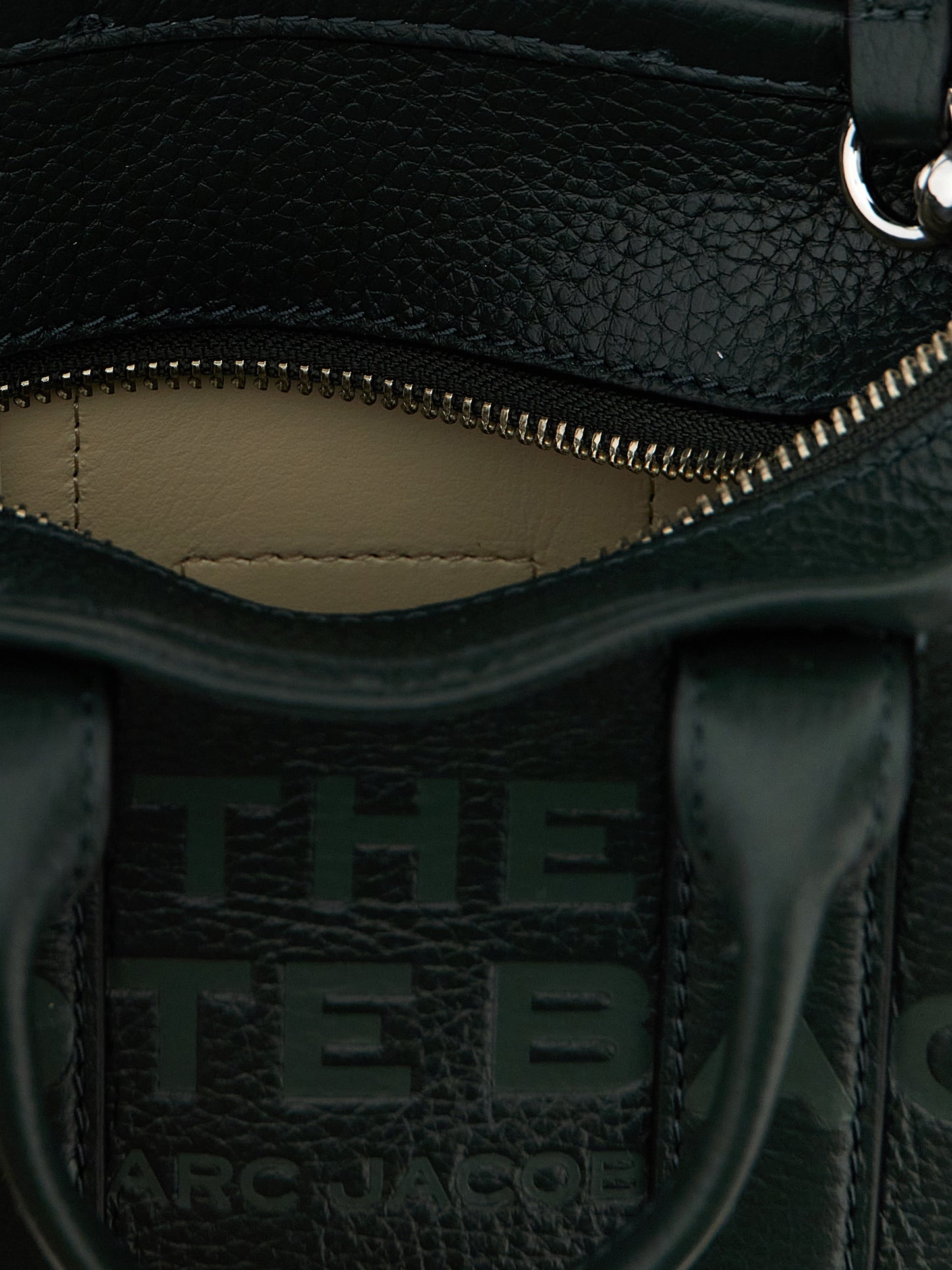 Shopping 'The Leather Micro Tote' Tote bag