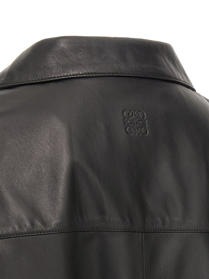 Nappa leather shirt Shirt, blouse