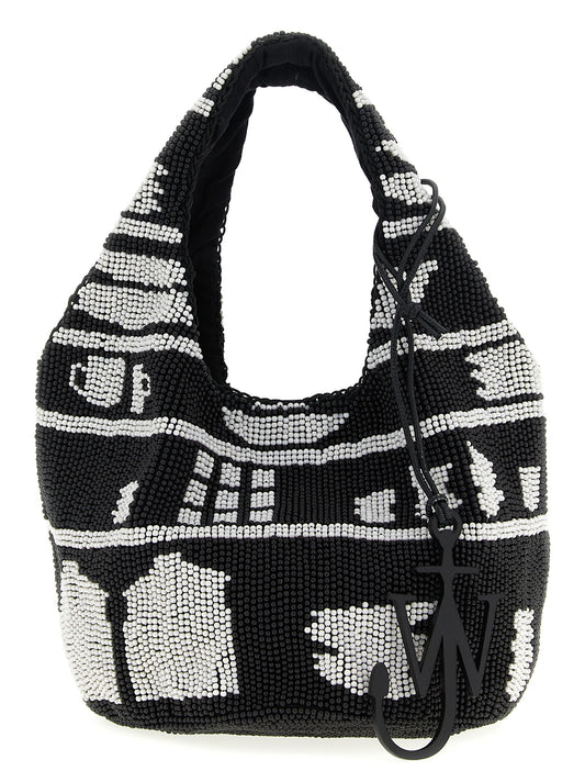 'Beaded' mini shopping bag Tote bag